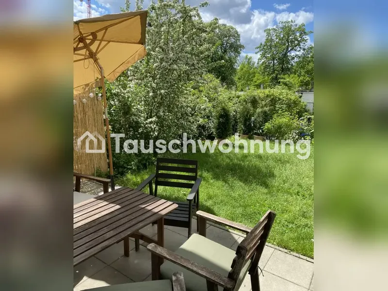 Tauschwohnung: 3,5 Zi Garten + Garage gegen 3-4 Zi mit großem Balkon/Dacht. — photo 1